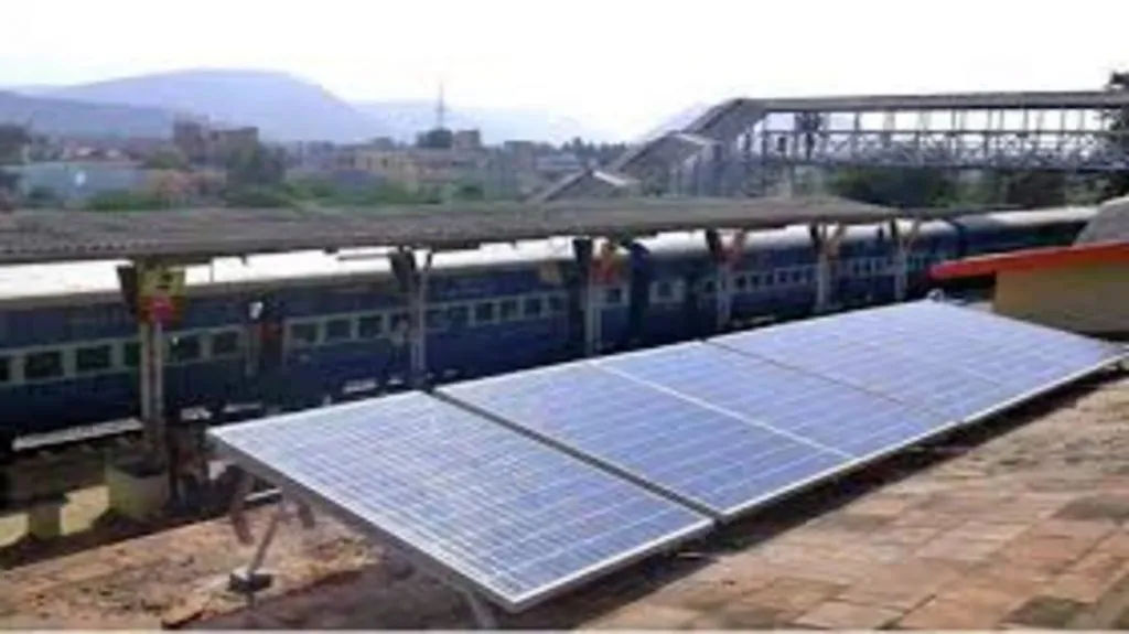 Lonavala railway station solar power 